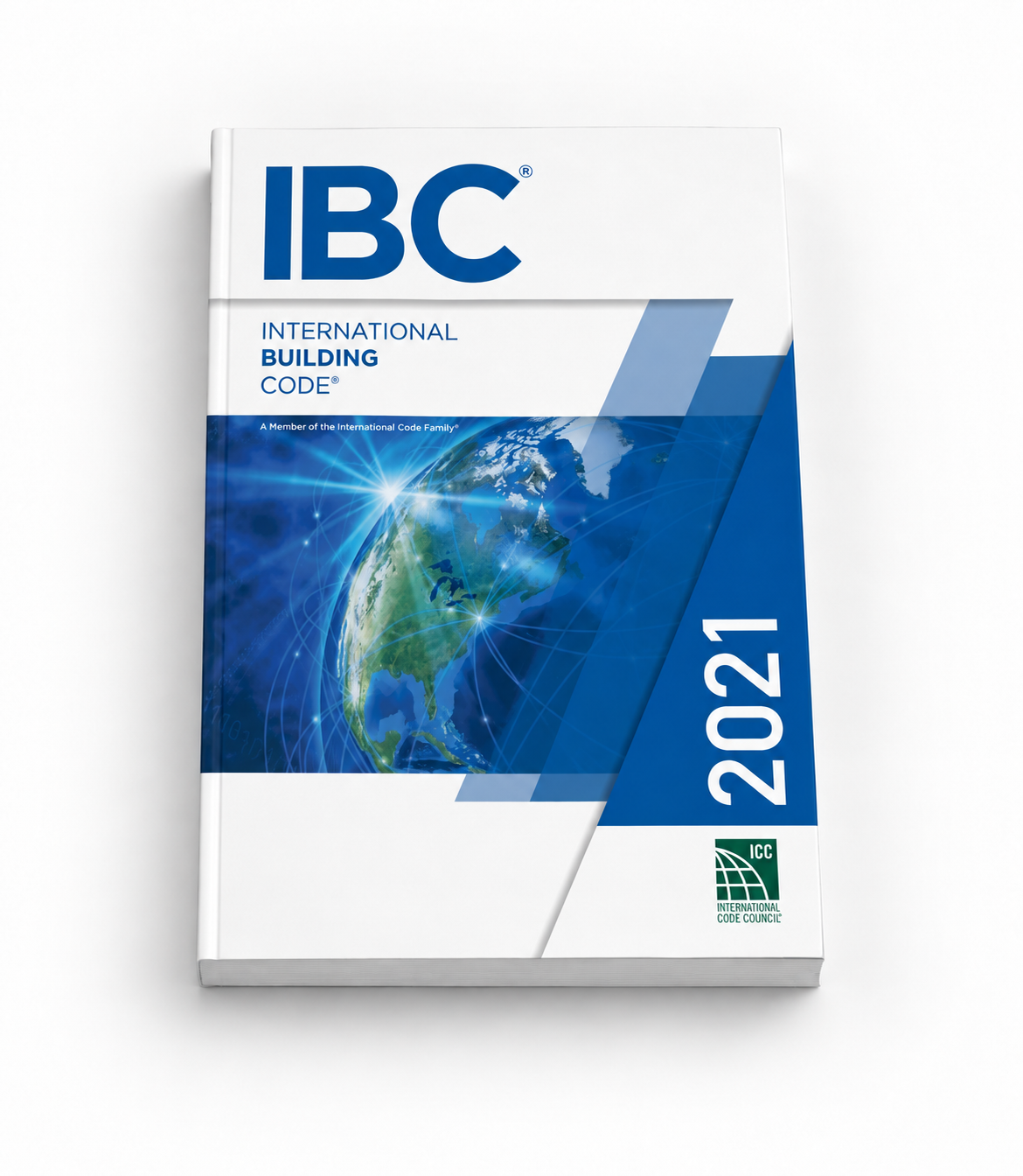 2021 International Building Code® softcover flat view