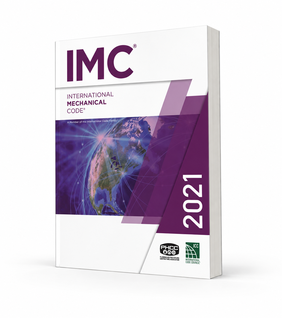 2021 International Mechanical Code® softcover standing view