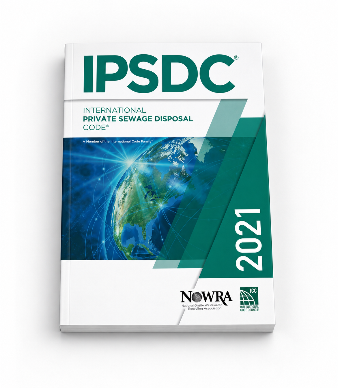 2021 International Private Sewage Disposal Code® softcover flat view