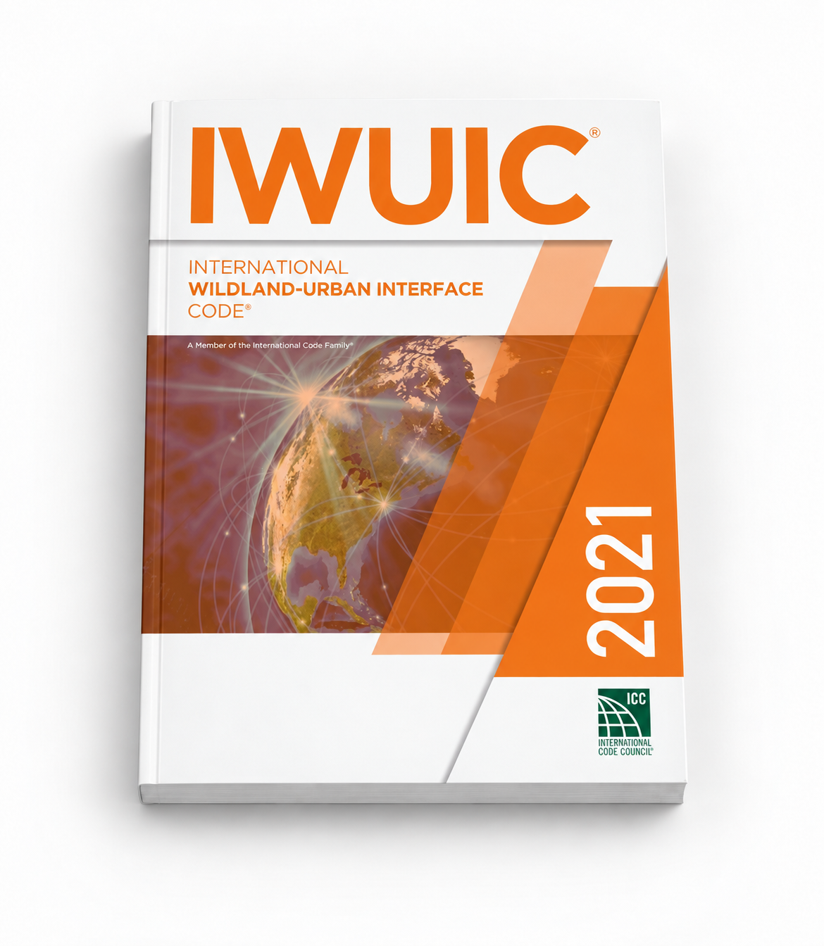 2021 International Wildland-Urban Interface Code® softcover flat view