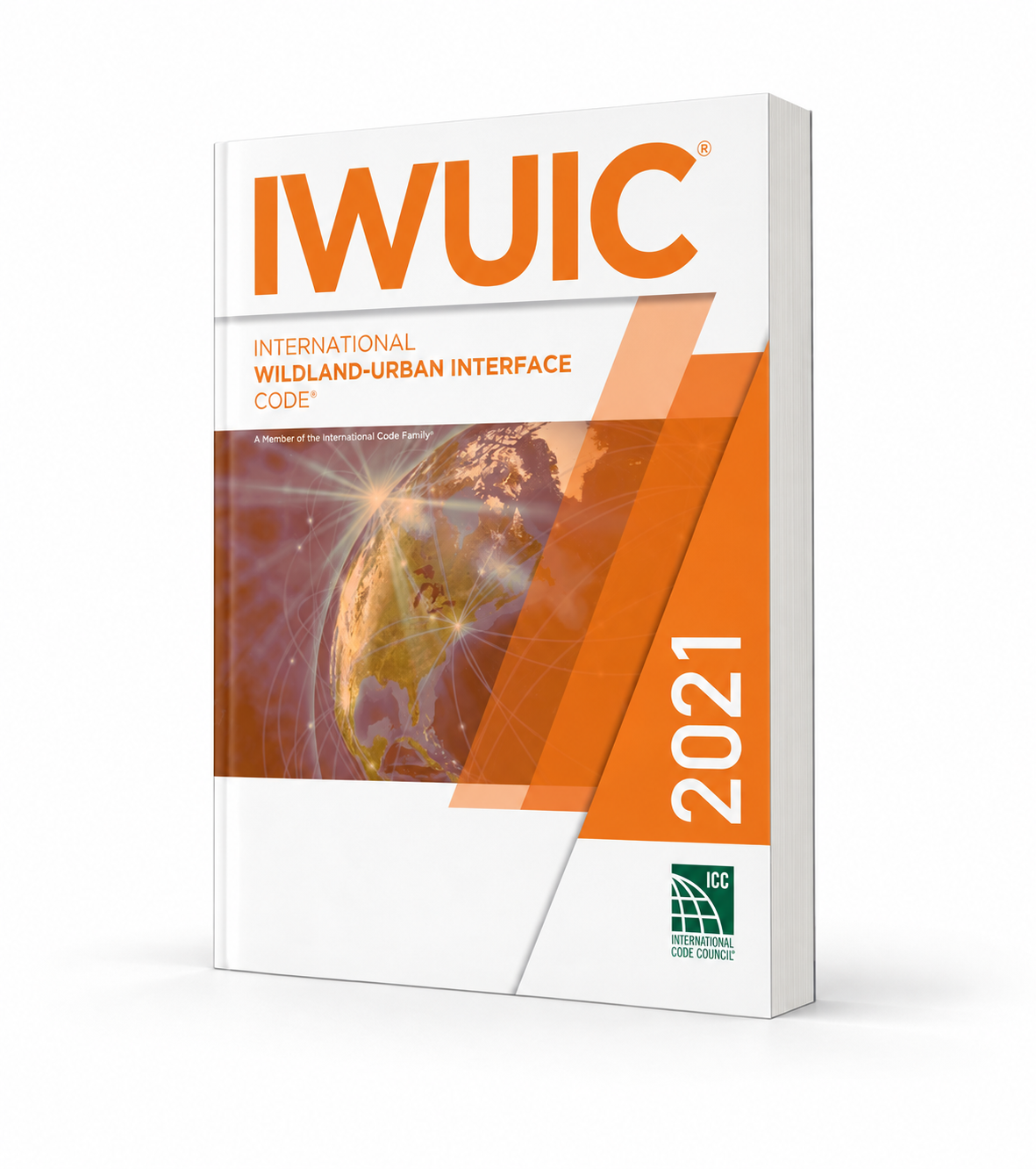 2021 International Wildland-Urban Interface Code® softcover standing view