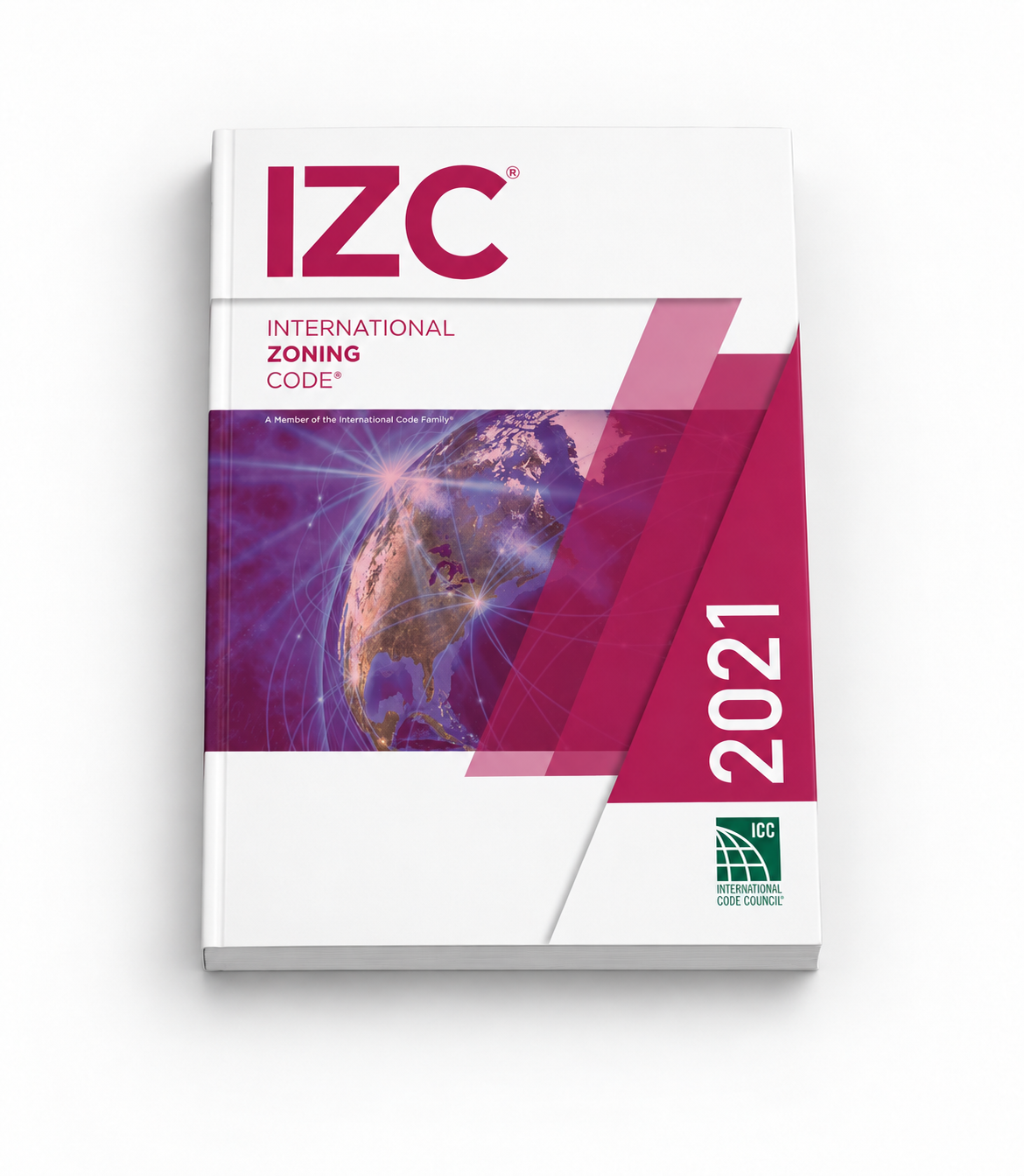 2021 International Zoning Code® softcover flat view