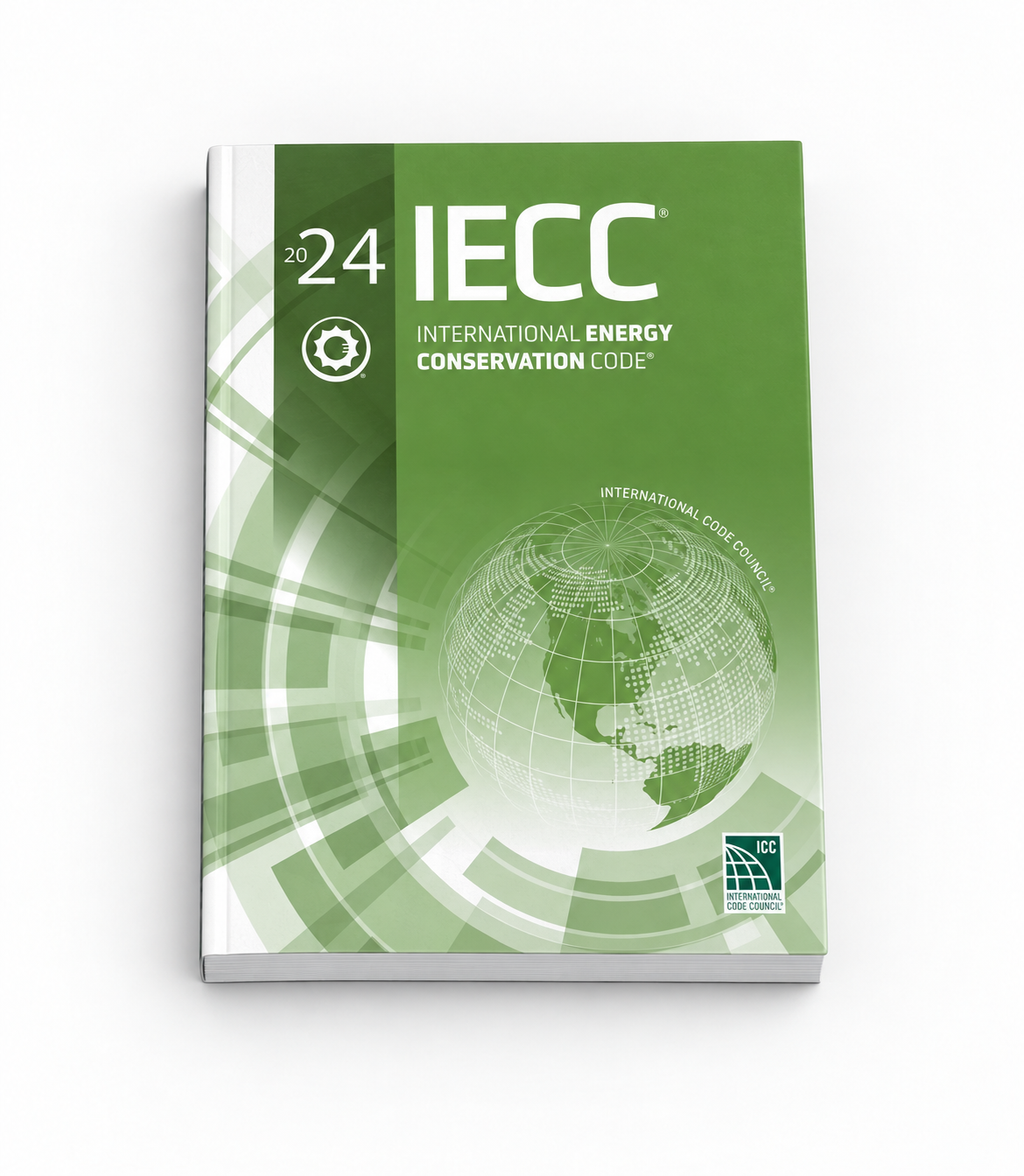 2024 International Energy Conservation Code® — softcover, lying flat with front cover facing up