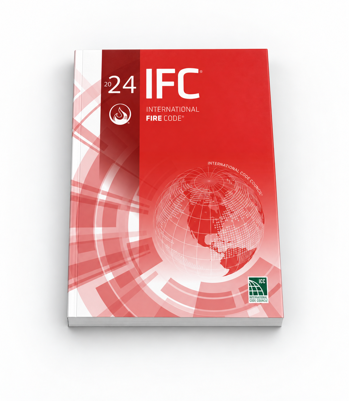 2024 International Fire Code® — softcover, lying flat with front cover facing up