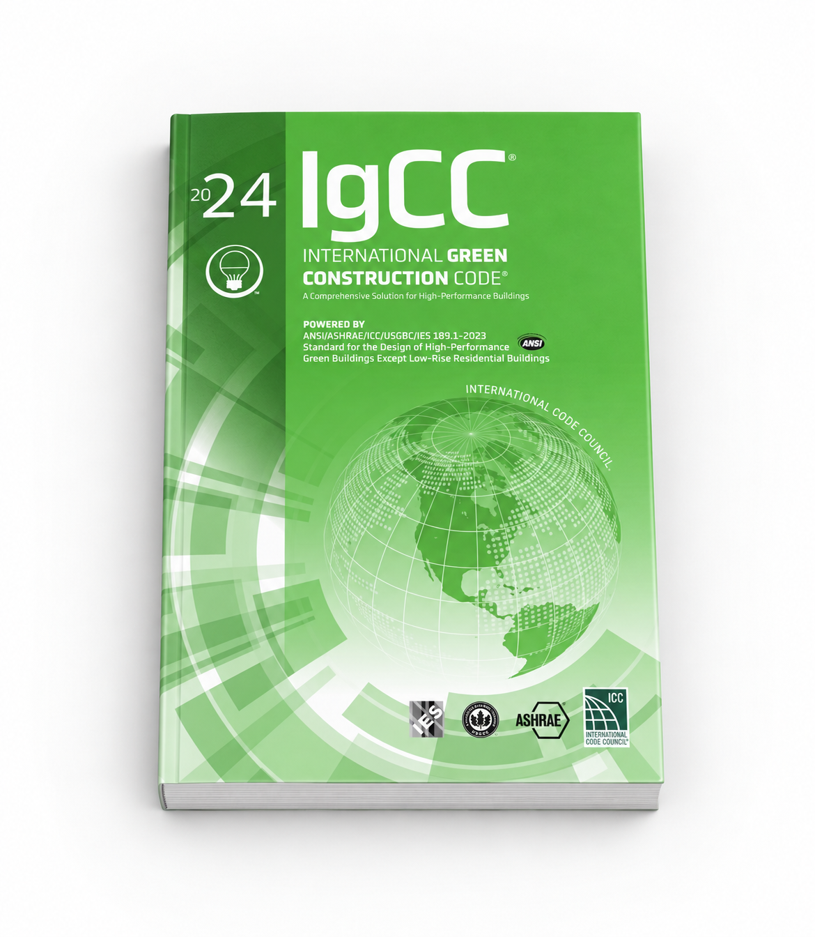2024 International Green Construction Code® (IgCC®) — softcover, lying flat with front cover facing up