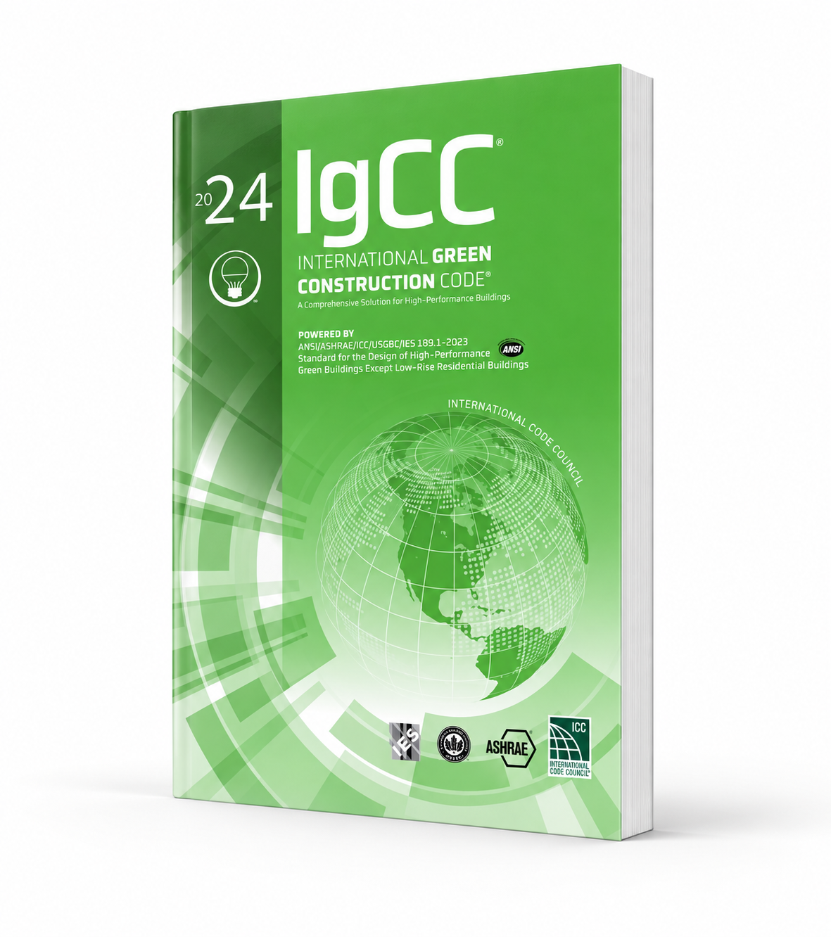 2024 International Green Construction Code® (IgCC®) — softcover, standing upright