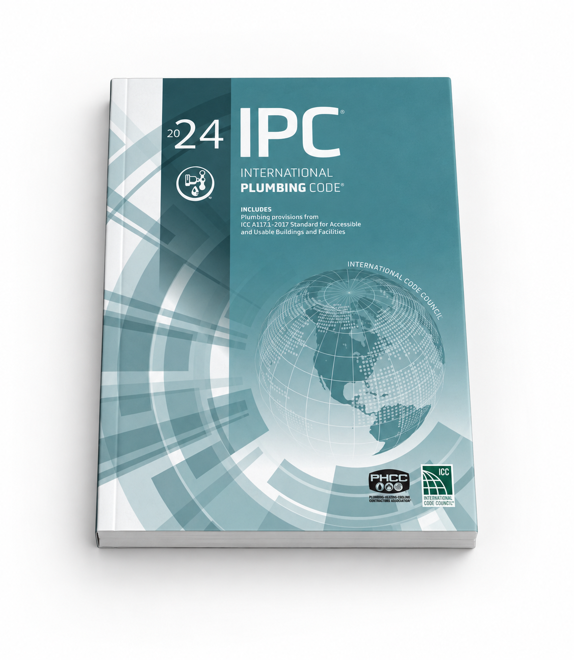 2024 International Plumbing Code® — softcover, lying flat with front cover facing up