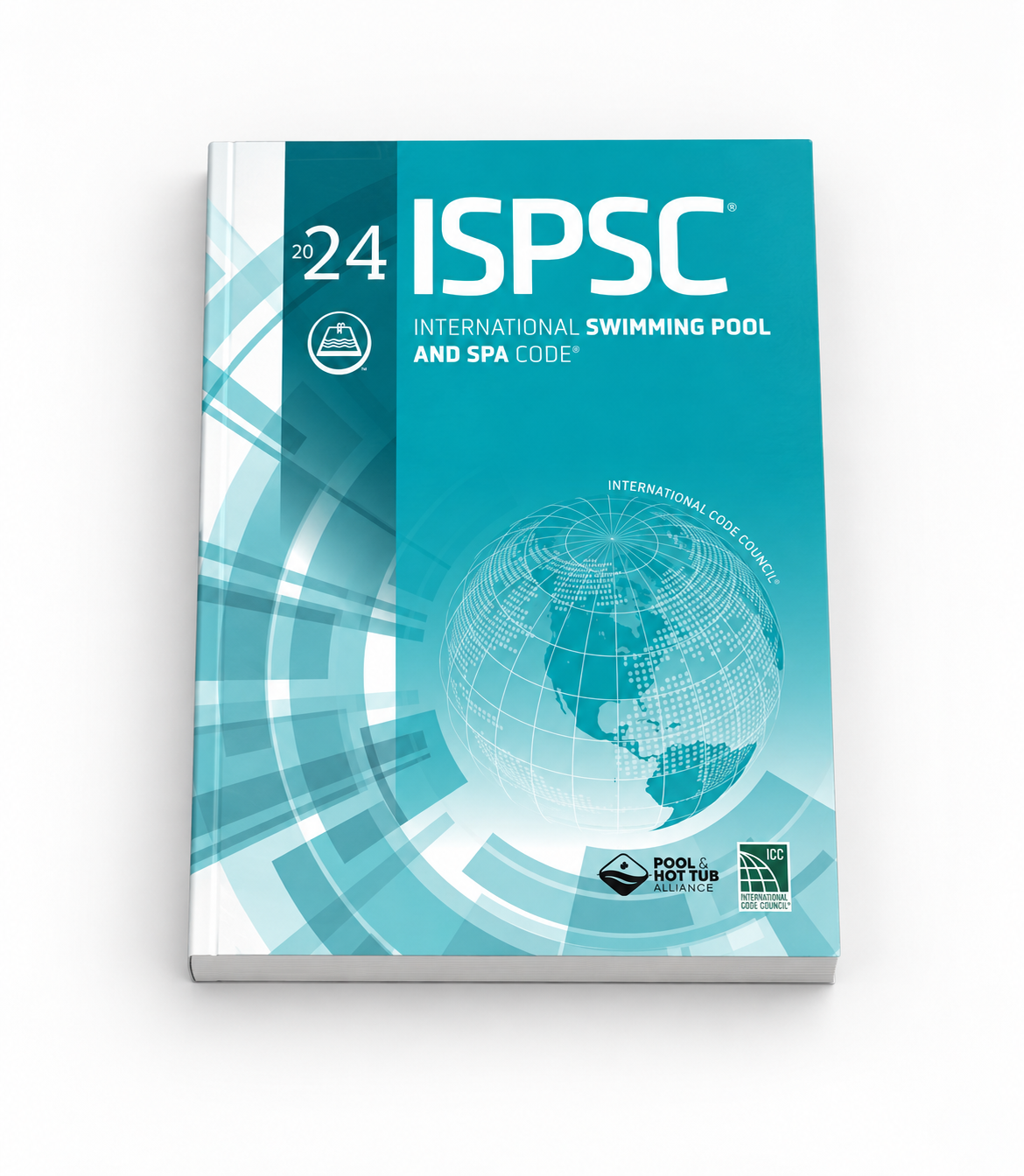 2024 International Swimming Pool and Spa Code® (ISPSC) — softcover, lying flat with front cover facing up