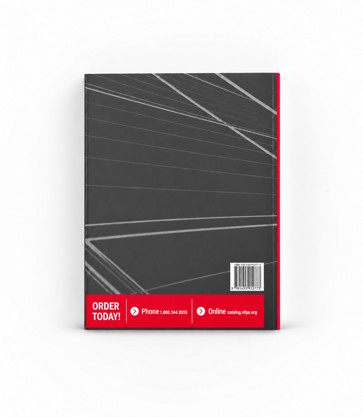 2017 NFPA 70 National Electrical Code softbound — back cover on white background